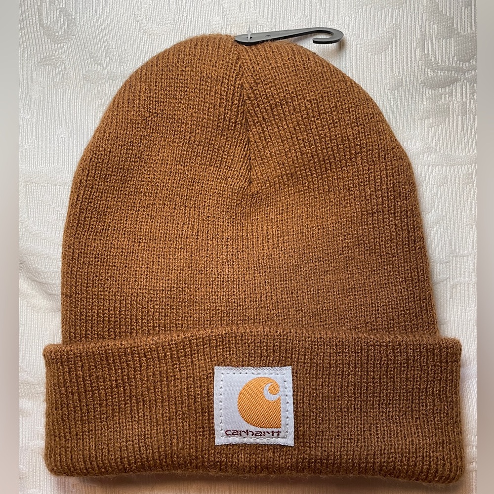 NWOT Carhartt Mustard Beanie OS